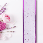 Northlight 12pk. Shimmering Purple Wired Christmas Ribbon Spools - image 2