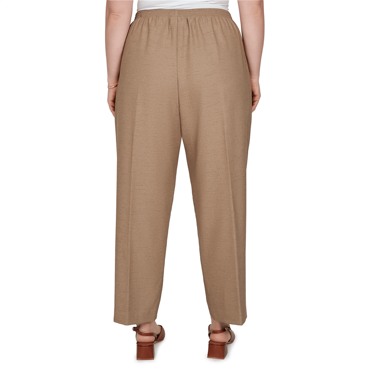 Plus Size Alfred Dunner Union Square Woven Pants - Short Length