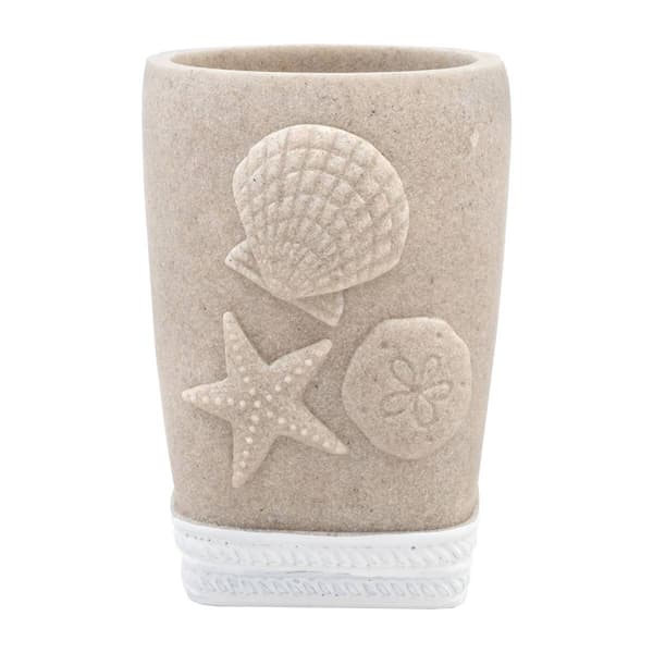 Sweet Home Collection Coastal Shell 4pc. Bath Accessory Set