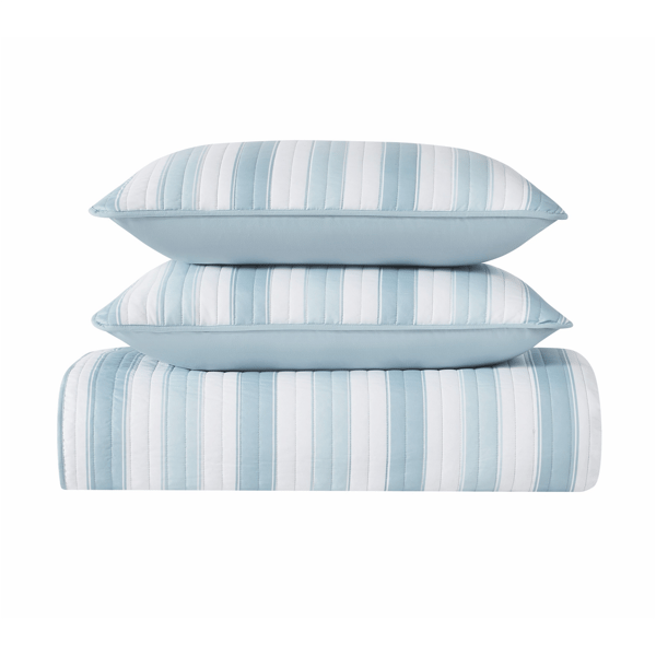 Truly Soft Aiden Stripe 3pc. Quilt Set