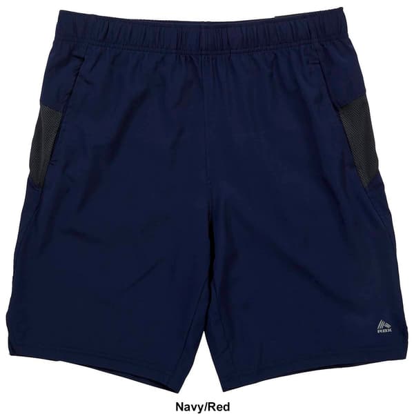 Mens RBX Stretch Woven Back Zipper Shorts