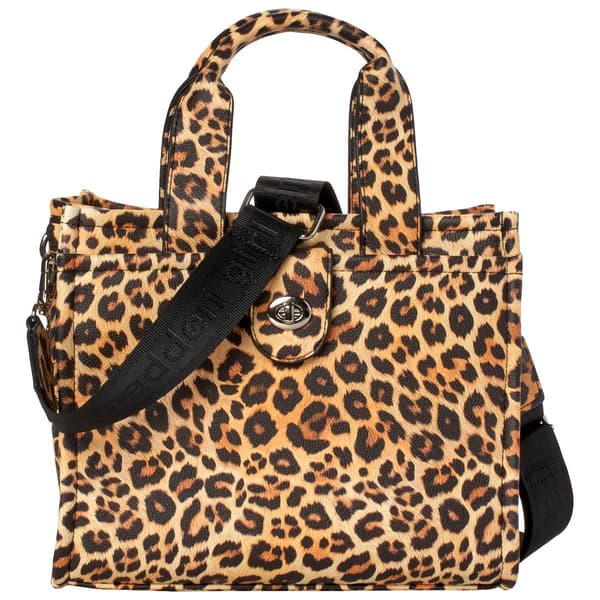 Madden Girl Leopard Mid-Size Tote