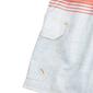 Young Mens SURFZONE&#174; Coral Stripes Swim Trunks - image 2