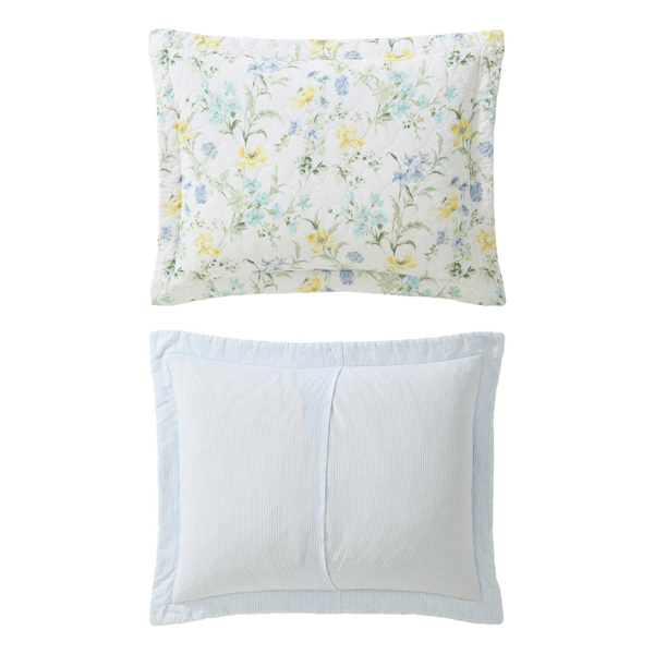 Laura Ashley Poppy Meadow Reversible Qulit Set