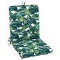 Jordan Manufacturing Green Leaves French Edge Chair Pad - image 1