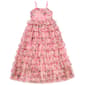 Girls (7-16) Rare Editions Floral Mesh Sleeveless Maxi Dress - image 1