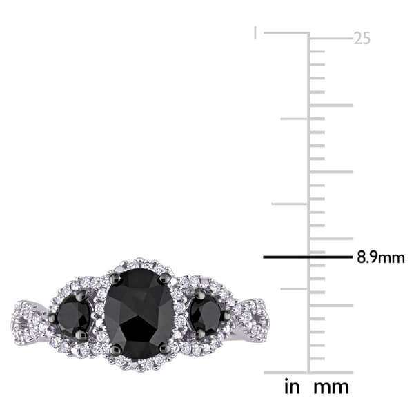 Radiant Rainbow™ 14kt. White Gold Round Diamond Ring