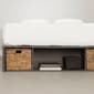 South Shore Prairie Full Storage Bed w/Baskets Gray Maple - image 4