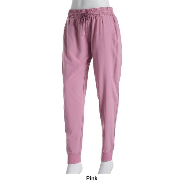 Womens Starting Point 4-Way Stretch Woven Joggers w/ Pockets