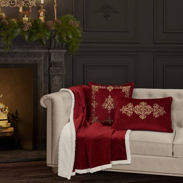 J. Queen Noelle Crimson Bedding Set