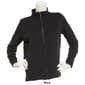 Petite Hasting &amp; Smith Long Sleeve Zip Mock Neck Jacket - image 5