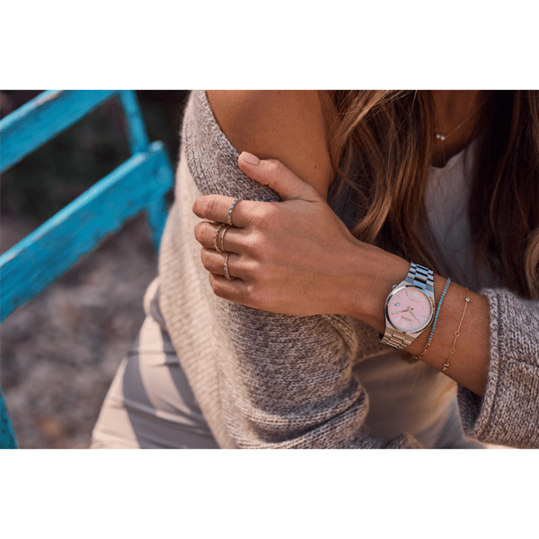 Womens Citizen&#174; Tsuyosa Automatic Pink Dial Watch - NJ0200-50Z