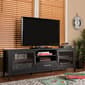 Baxton Studio Espresso TV Stand with One Drawer - image 1