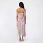 Juniors Trixxi Print Milan Lace Mix Media Midi Ruffle Trim - image 2