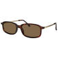 Womens Fantas Eyes Cape Cod Slim Oval Rectangle Sunglasses - image 1