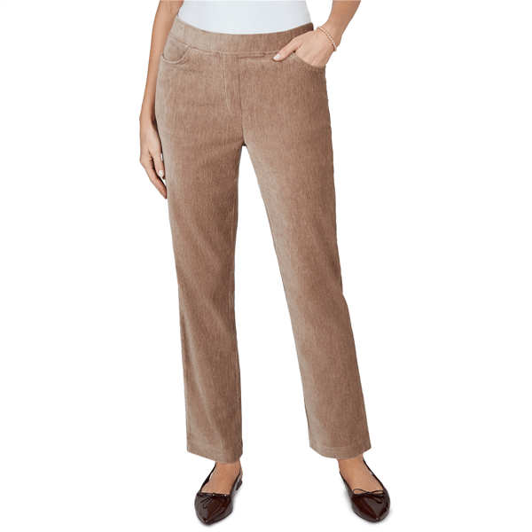 Petite Alfred Dunner Sunset Ridge Chenille Pants - Short - image 