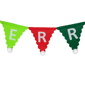 Northlight 45in. Multi "Merry Christmas" Banner Garland - image 4