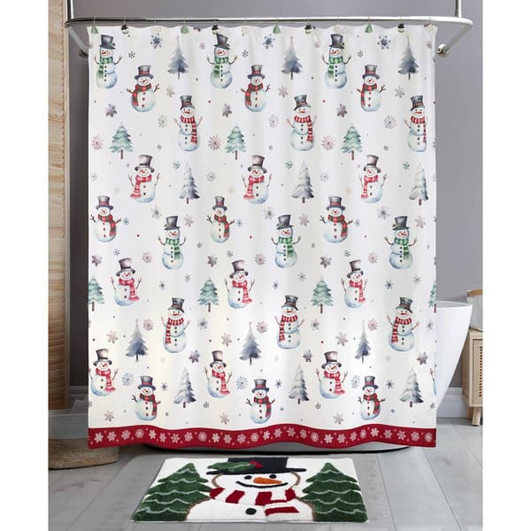 Avanti Winter Snowman Bath Collection