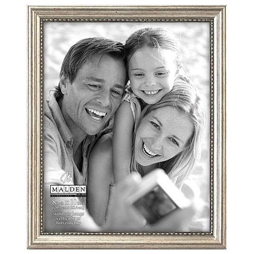 Malden Wooden Frame with Silver Bead - 8x10
