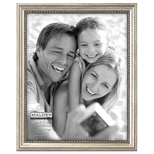 Malden Wooden Frame with Silver Bead - 8x10 - image 