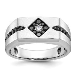 Mens Gentlemens Classics(tm) 14kt. White Gold 5/8ctw. Diamond Ring