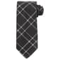 Mens Calvin Klein Stitch Plaid XL Tie - image 1