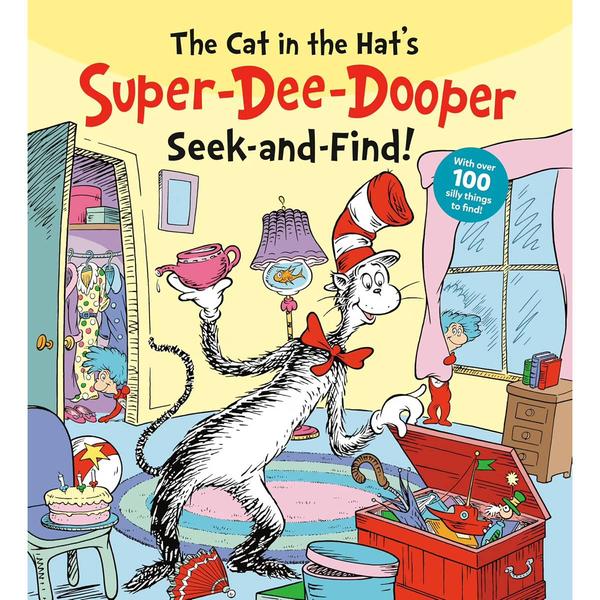 Dr. Seuss The Cat In The Hat Super-Dee-Dooper Seek & Find Book - image 