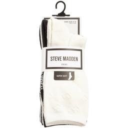 Womens Steve Madden 5pk. Pointelle Heart Crew Socks