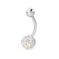 14 Gauge Stainless Steel Belly Ring - image 2