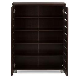 Baxton Studio Adalwin 2 Door Shoe Storage Cabinet