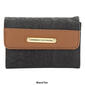 Womens Stone Mountain Leather Embossed Paisley Trifold Wallet - image 3
