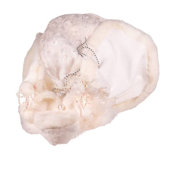 Kurt S. Adler UL 10-Light White Angel Tree Topper