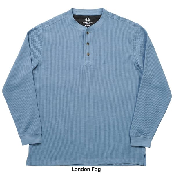 Mens Alpine Lakes Long Sleeve Thermal Henley
