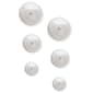 You're Invited Silver-Tone Pearl Trio Earrings - image 1