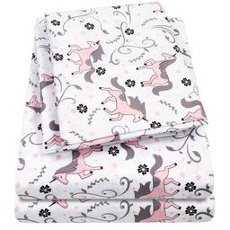 Sweet Home Collection Kids Fun & Colorful Unicorns Sheet Set
