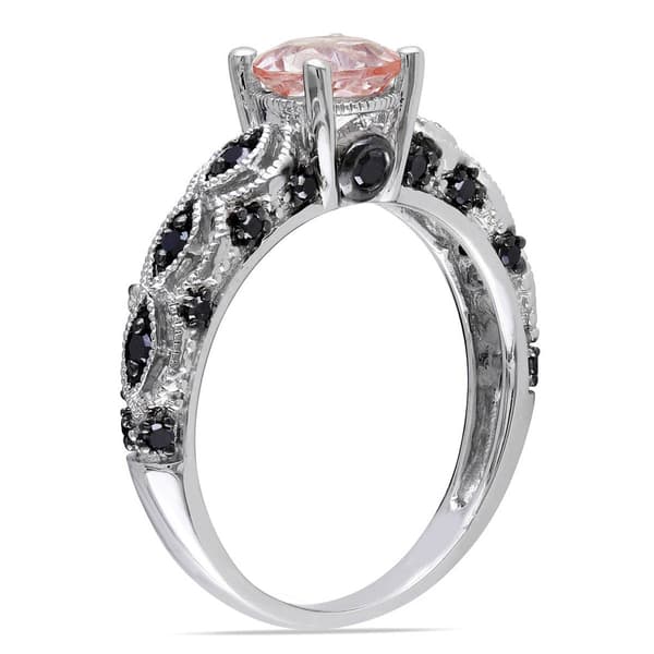 Gemstone Classics™ 1/4ctw. Black Diamond Engagement Ring