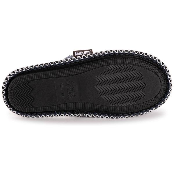 Womens MUK LUKS® Punch Needle Scuff Ghost Cat Slip On Slippers