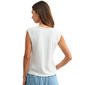 Womens CITY BLUES Acid Wash Shoulder Trim Tank Top - image 2