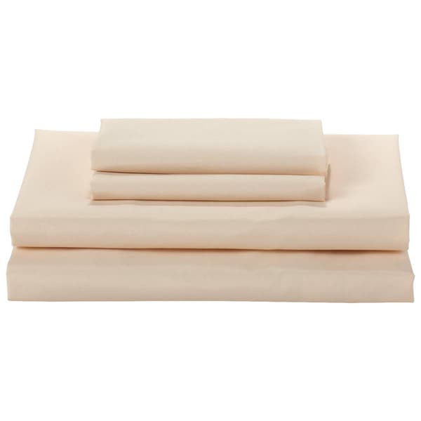 Ashley Cooper(tm) Cotton Rich Percale Sheet Set - Egret - image 