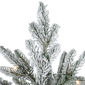 Northlight Real Touch™ 7.5ft. Pre-Lit Flock Teton Christmas Tree - image 6