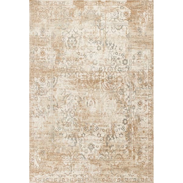 KAS Crete Beige Illusion 3 x 5 Rectangular Area Rug - image 