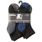 Mens Starter 6 Pair Pack Marled Quarter Socks - image 1