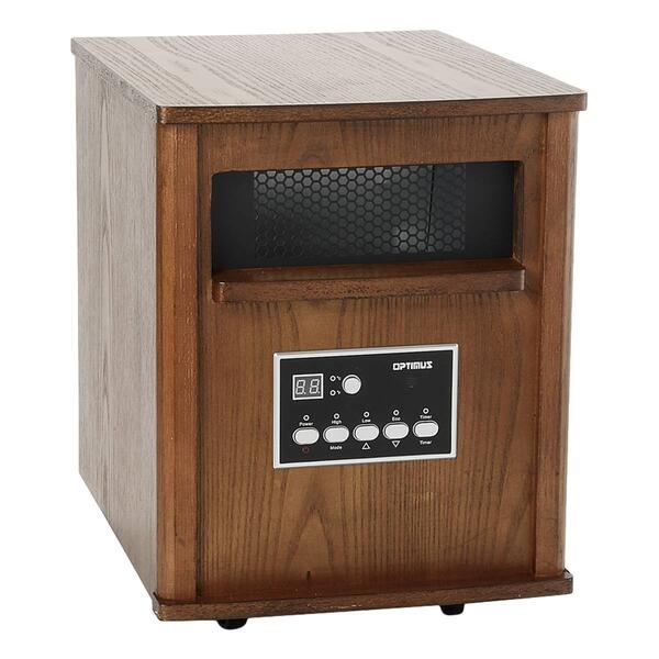 Optimus Infrared Cabinet Heater with Remote - image 