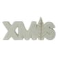 Northlight Lettered in.XMASin. Tree Ceramic Christmas Sign - 8in - image 1
