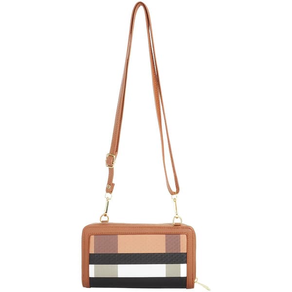 Malibu Skye Plaid Medallion Wallet