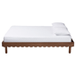 Baxton Studio Orianthe Scalloped Bed Frame - image 2