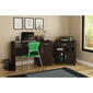 South Shore Axess Printer Cart on Wheels-Chocolate - image 4