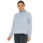 Womens RBX Mini Stripe Plush Cowl Neck Sweatshirt - image 1
