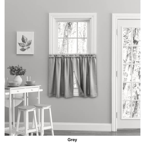 Ricardo&#174; Glasgow Tier Kitchen Curtain Pair