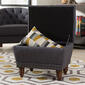 Baxton Studio Annabelle Upholstered Storage Ottoman - image 8